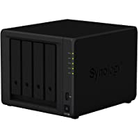 Solución NAS de Escritorio Synology DS920+ de 16 TB y 4 bahías- instalada con 4 Unidades Western Digital Red de 4 TB